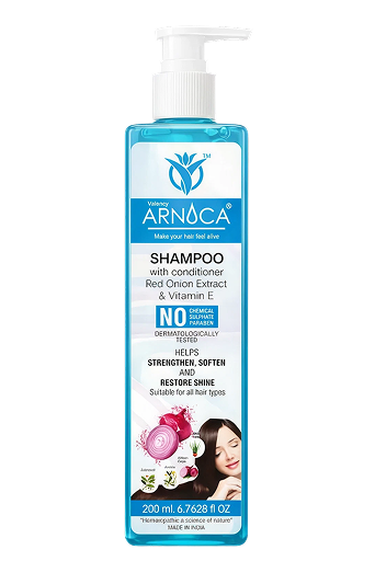 Valency Arnica Hair Shampoo + Conditioner with Red Onion